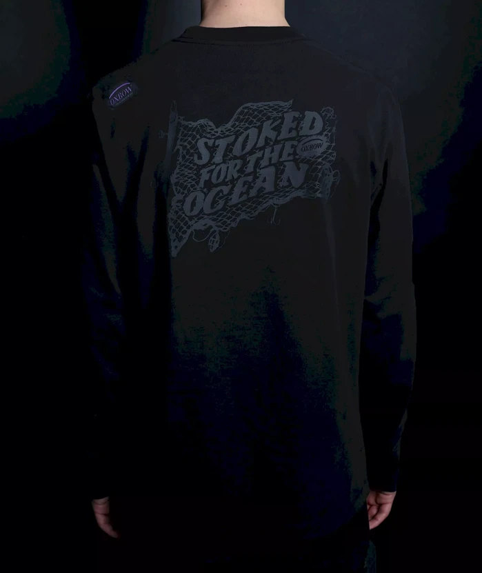 Oxbow LS Shirt Collab Edition Sea Shepherd schwarz